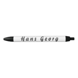 Caneta Preta Hans Georg Kugelschreiber