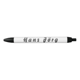 Caneta Preta Hans Jörg Kugelschreiber
