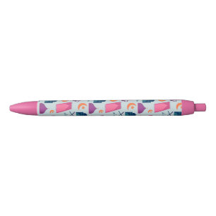 Caneta Preta Happy Ramadan Pattern