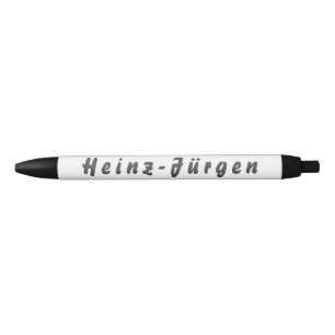Caneta Preta Heinz Jürgen Kugelschreiber