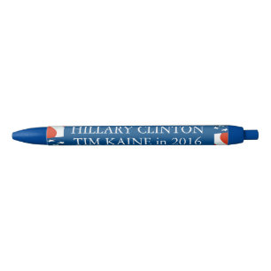 Caneta Preta Hillary Clinton Tim Kaine em 2016
