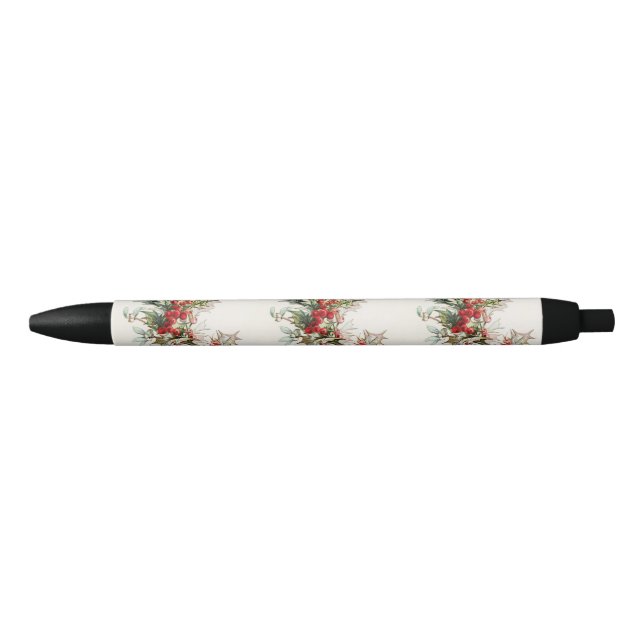 Caneta Preta HollyBerries 004 (Frente)
