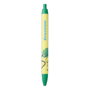Caneta Preta Humor de desenho animado de aspirador