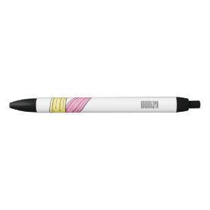 Caneta Preta Ice pop cartoon
