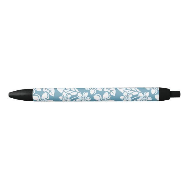 CANETA PRETA ILHA PLUMÉRIA (AZUL SLATE) (Frente)