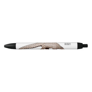 Caneta Preta Ilustração de desenho animado de Pangolin