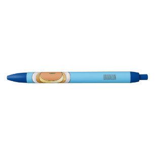 Caneta Preta ilustração do caramelo do creme