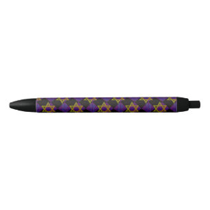 Caneta Preta Imagem temática de Hanukkah da SlipperyJoe's amare