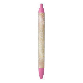 Caneta Preta Impressão rosa-rosa-rosa brilhante Rosa-Blush Dour