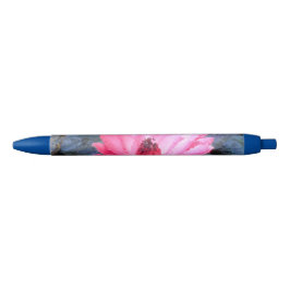 Caneta Preta Incrível Lily com Vermelho rosa púrpura verde