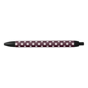 Caneta Preta Instrumento de escrita botânico de luxo Elegant Lo