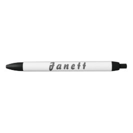 Caneta Preta Janett Kugelschreiber