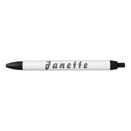 Caneta Preta Janette Kugelschreiber