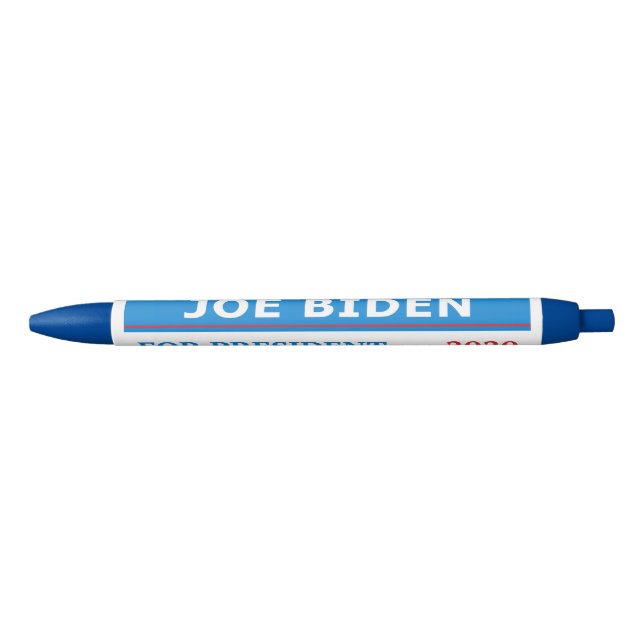 Caneta Preta Joe Biden para o presidente 2020 (Frente)