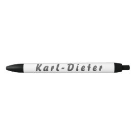 Caneta Preta Karl-Dieter Kugelschreiber