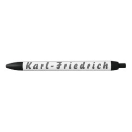 Caneta Preta Karl-Friedrich Kugelschreiber