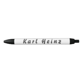 Caneta Preta Karl Heinz Kugelschreiber