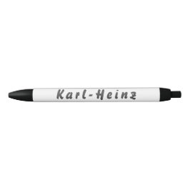 Caneta Preta Karl-Heinz Kugelschreiber
