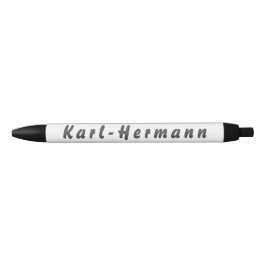 Caneta Preta Karl-Hermann Kugelschreiber