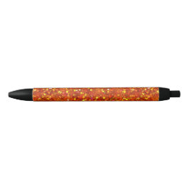 Caneta Preta Laranja Sinopia Brilho