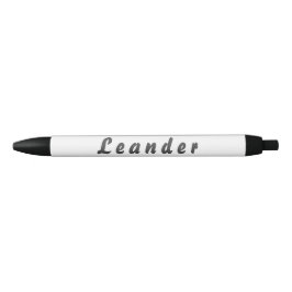Caneta Preta Leander Kugelschreiber
