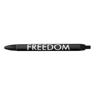 Caneta Preta Liberdade
