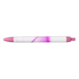 Caneta Preta Linhas Rosa Quente