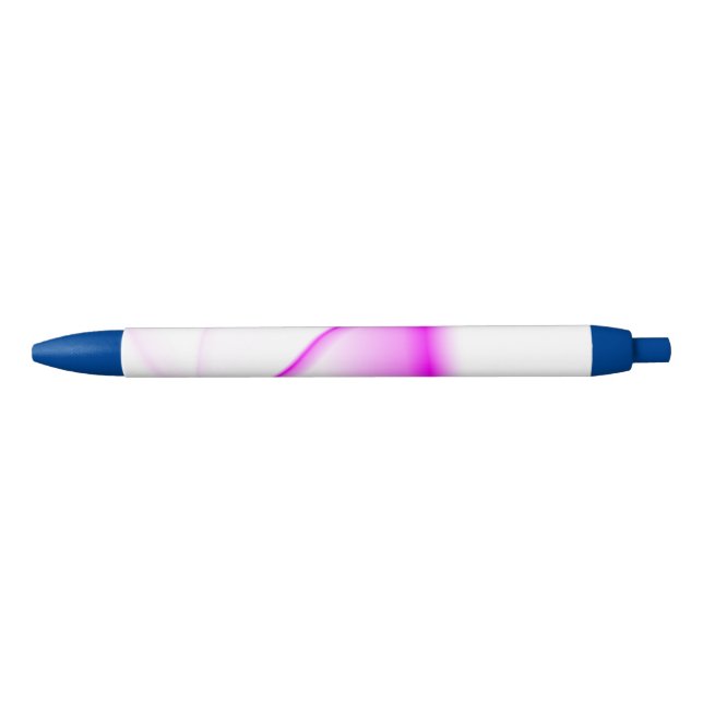 Caneta Preta Linhas Rosa Quente (Frente)