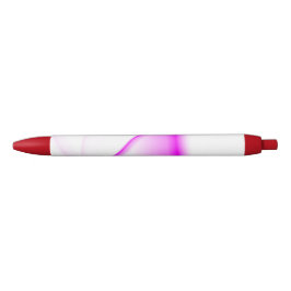 Caneta Preta Linhas Rosa Quente