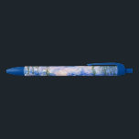 Caneta Preta Lírios de água<br><div class="desc">. Os lírios de água são umas séries sobre de 200 pinturas a óleo por Claude Monet impressionista francês. Esta pintura,  terminada em 1919,  caracteriza máscaras do azul e do rosa.</div>
