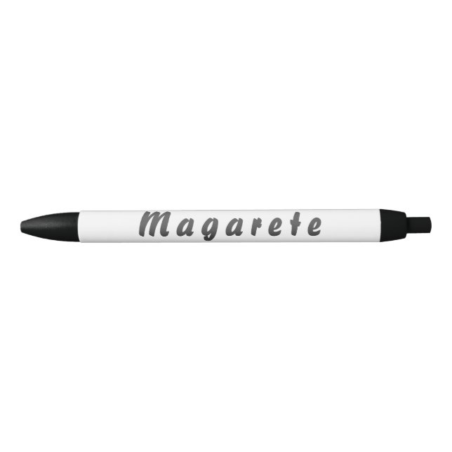 Caneta Preta Magarete Kugelschreiber (Frente)