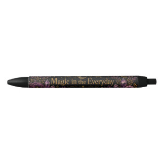 Caneta Preta Magia no Cotidiano