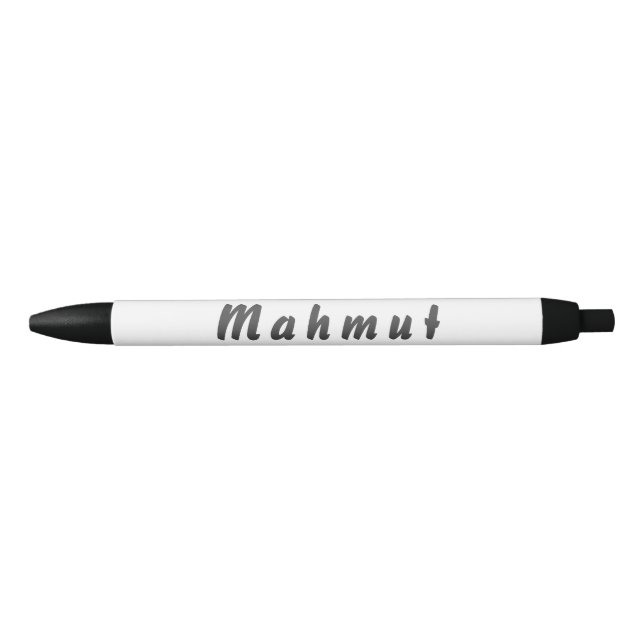 Caneta Preta Mahmut Kugelschreiber (Frente)