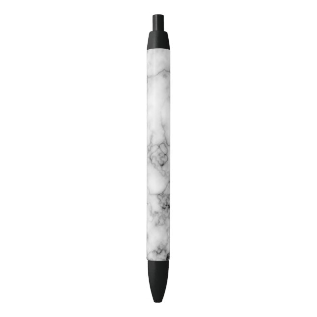 Caneta Preta Marble (Frente Vertical)