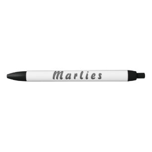 Caneta Preta Marlies Kugelschreiber