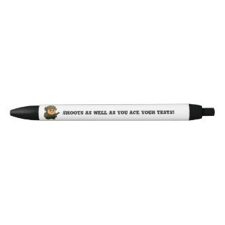 Caneta Preta Millitary Tost Shoots as well as you ace your test