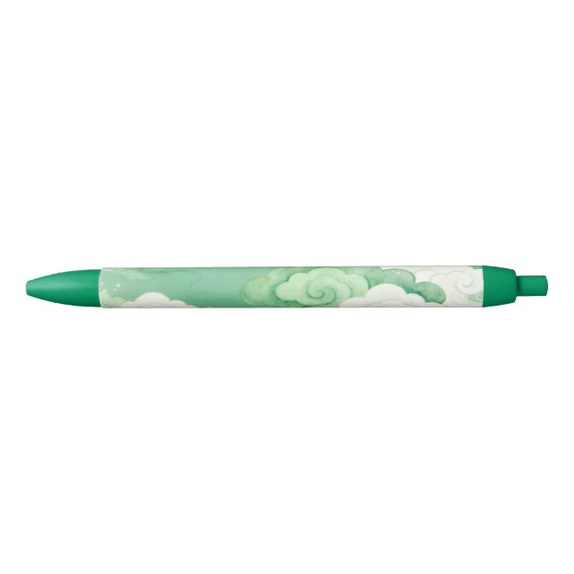 Caneta Preta Mint Auspicious Clouds Pen (Frente)