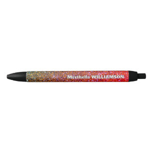 Caneta Preta Moderno personalizado GELO Sparkly