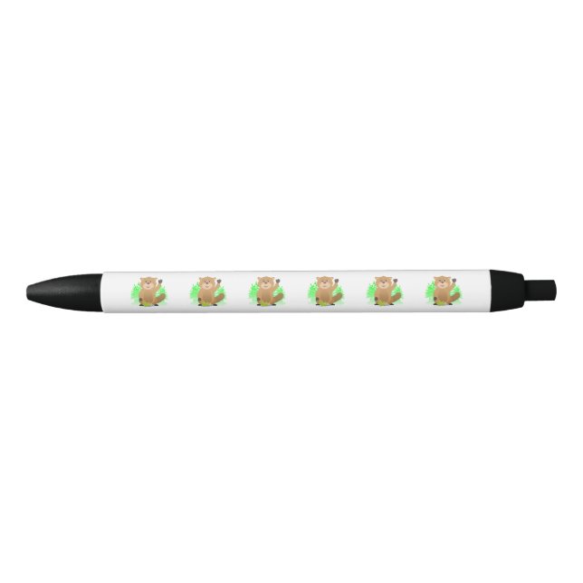 Caneta Preta Mole Clipart (Frente)