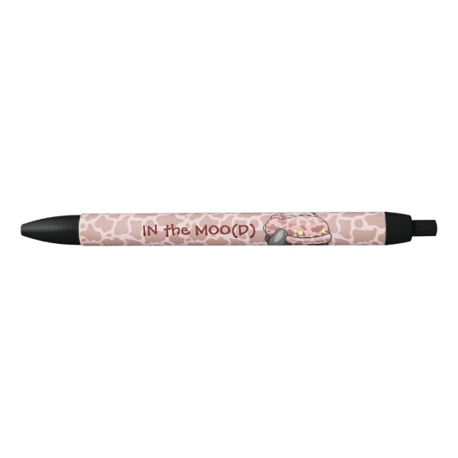 Caneta Preta Moo Car (Frente)