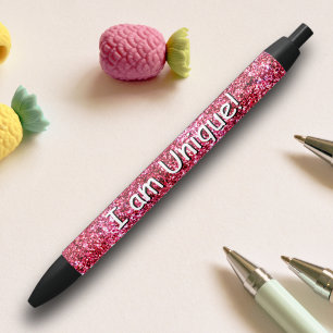 Caneta Preta Motivation and self-confidence - I am Unique