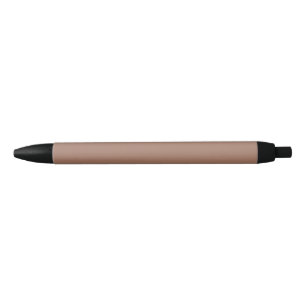 Caneta Preta Mousse de Mocha Cor Sólida Elegante Tendência 