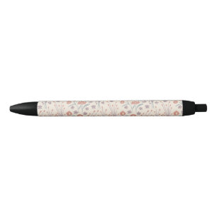 Caneta Preta Murmurios de Flores Silvestres da Primavera