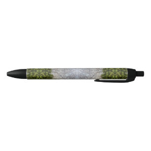 Caneta Preta Musgo Verde & Arte da Natureza da Terra