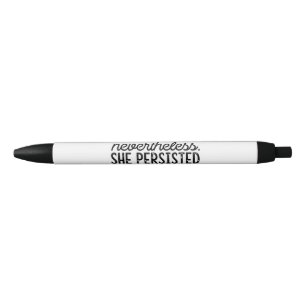 Caneta Preta Não obstante, persistiu - político feminista