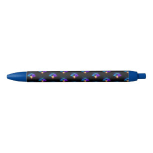 Caneta Preta Neon Firefly a preto