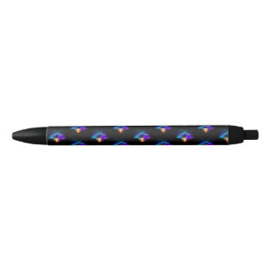 Caneta Preta Neon Firefly a preto