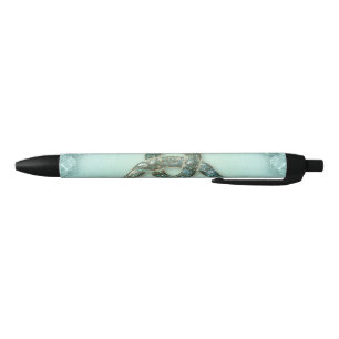 Caneta Preta Nó celta elegante