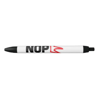 Caneta Preta No Kings / NOPE Pen
