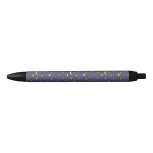 Caneta Preta Noite estrelado